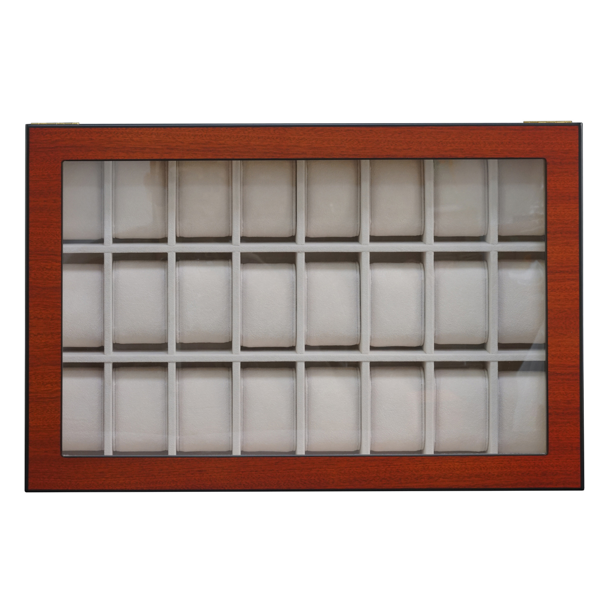 24 Slots Wooden Watch Box