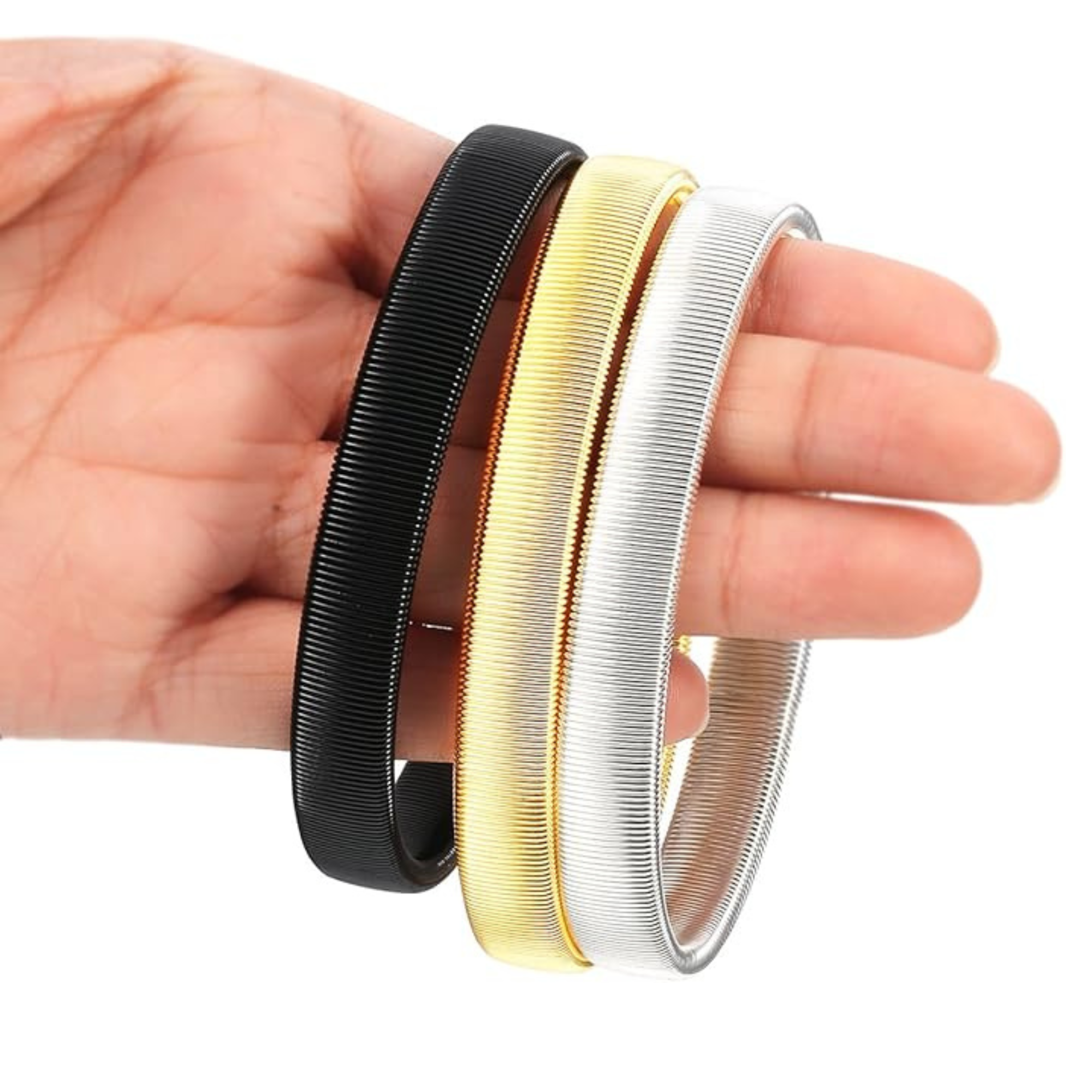 Arm Band Sleeve Holder in Silver