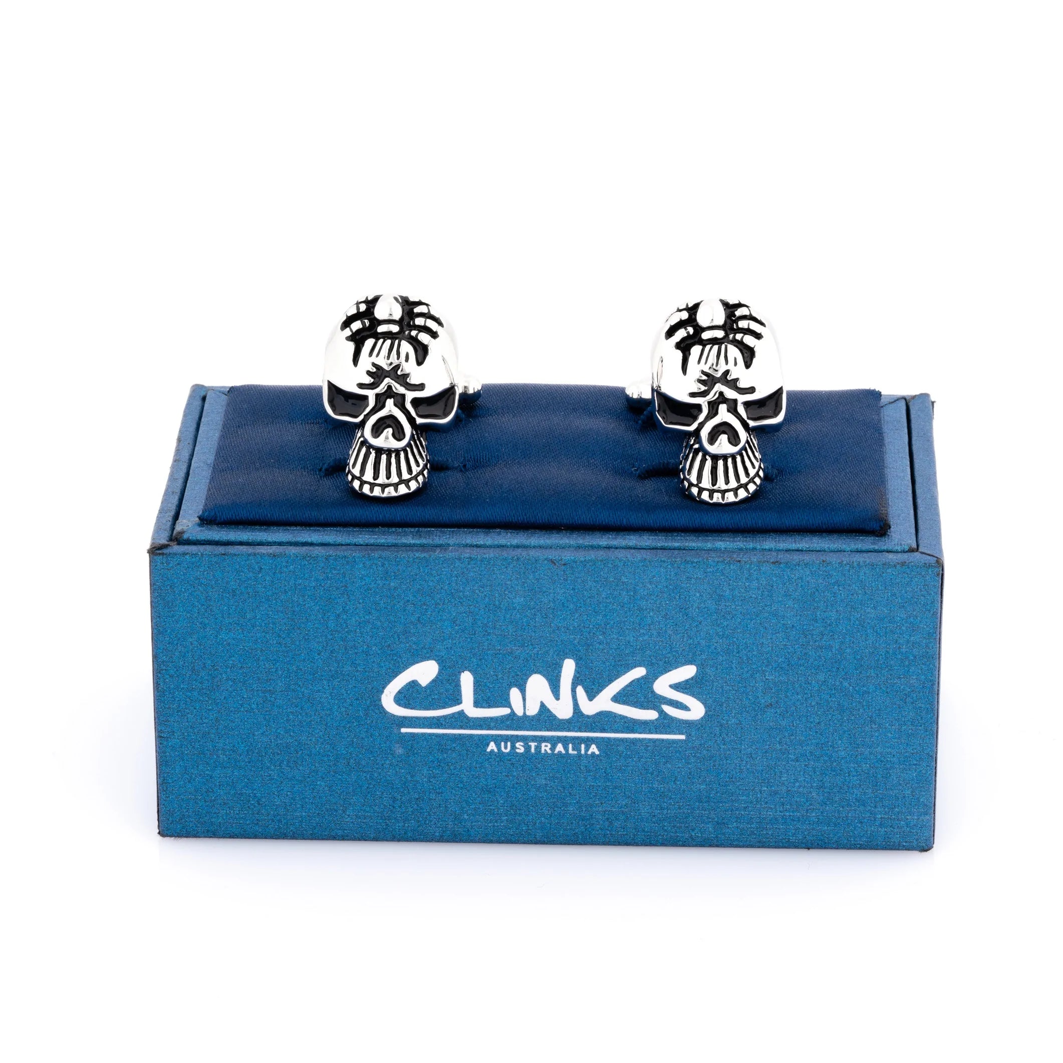Skull with Spider Cufflinks