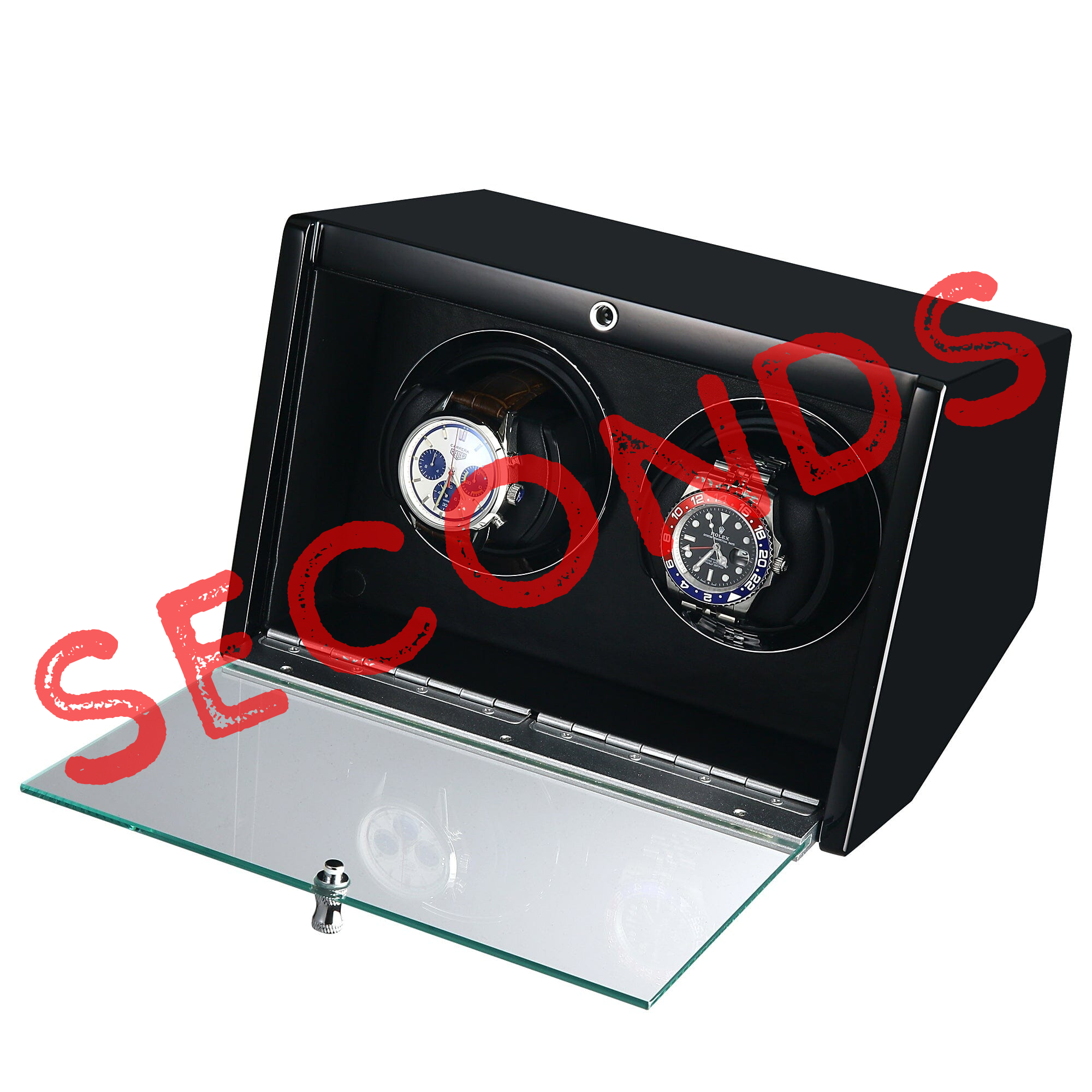 Seconds - Theodore Watch Winder for 2 Black (B)
