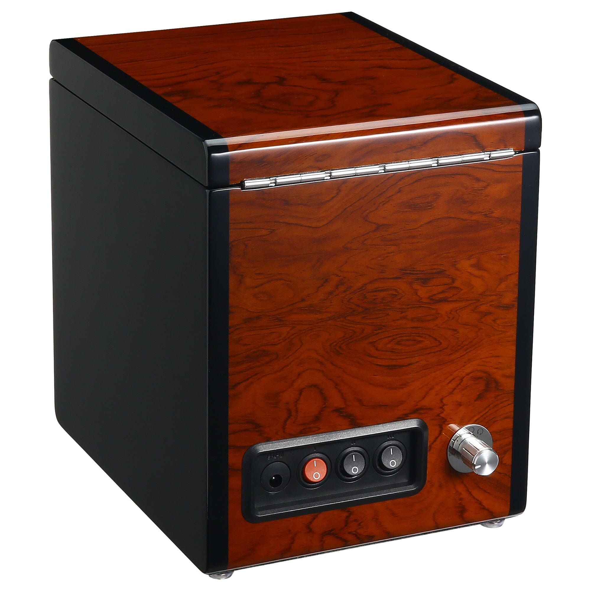 Vansolo Watch Winder for 1 Brown Watch Winder Boxes Clinks