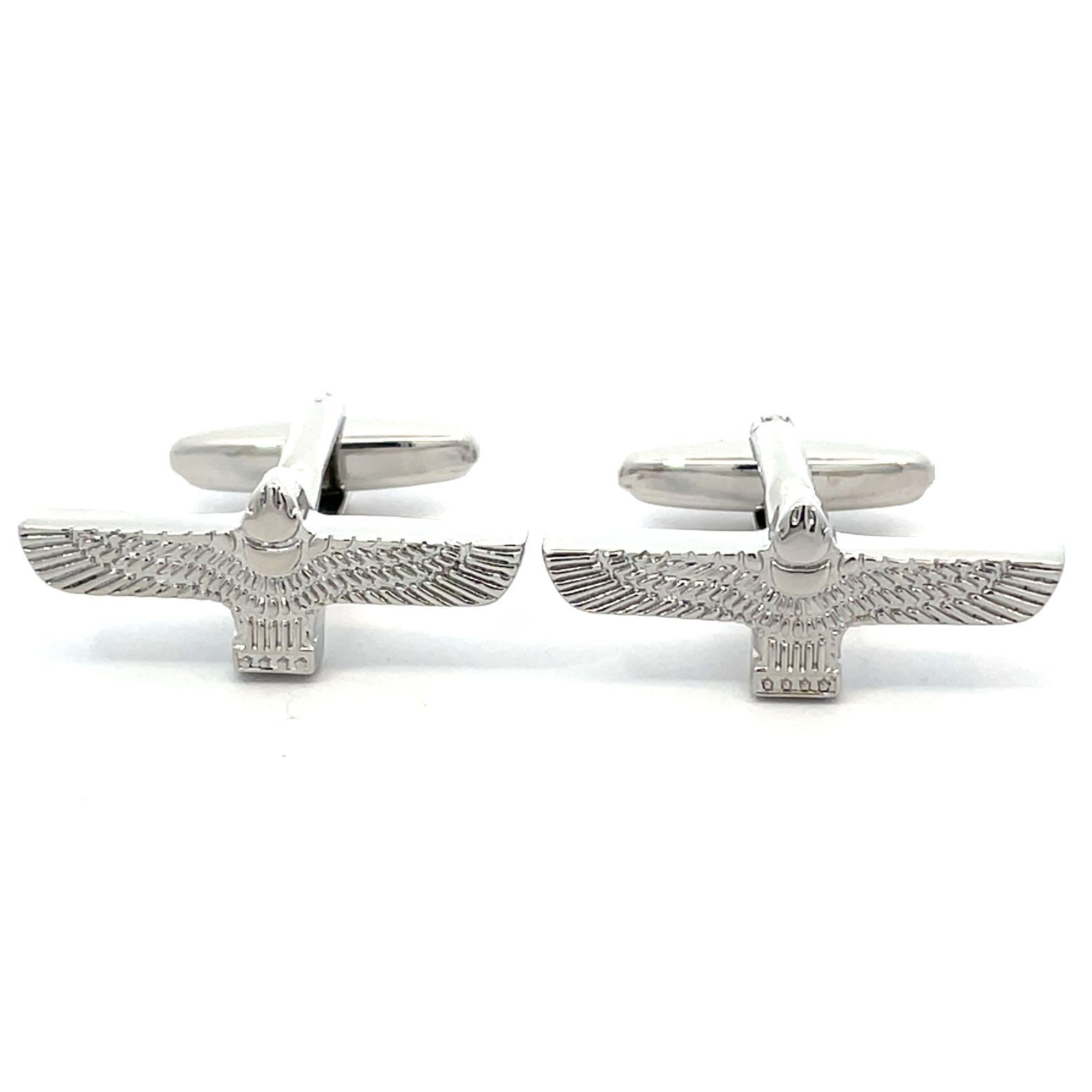 Totem Pole Bird Cufflinks