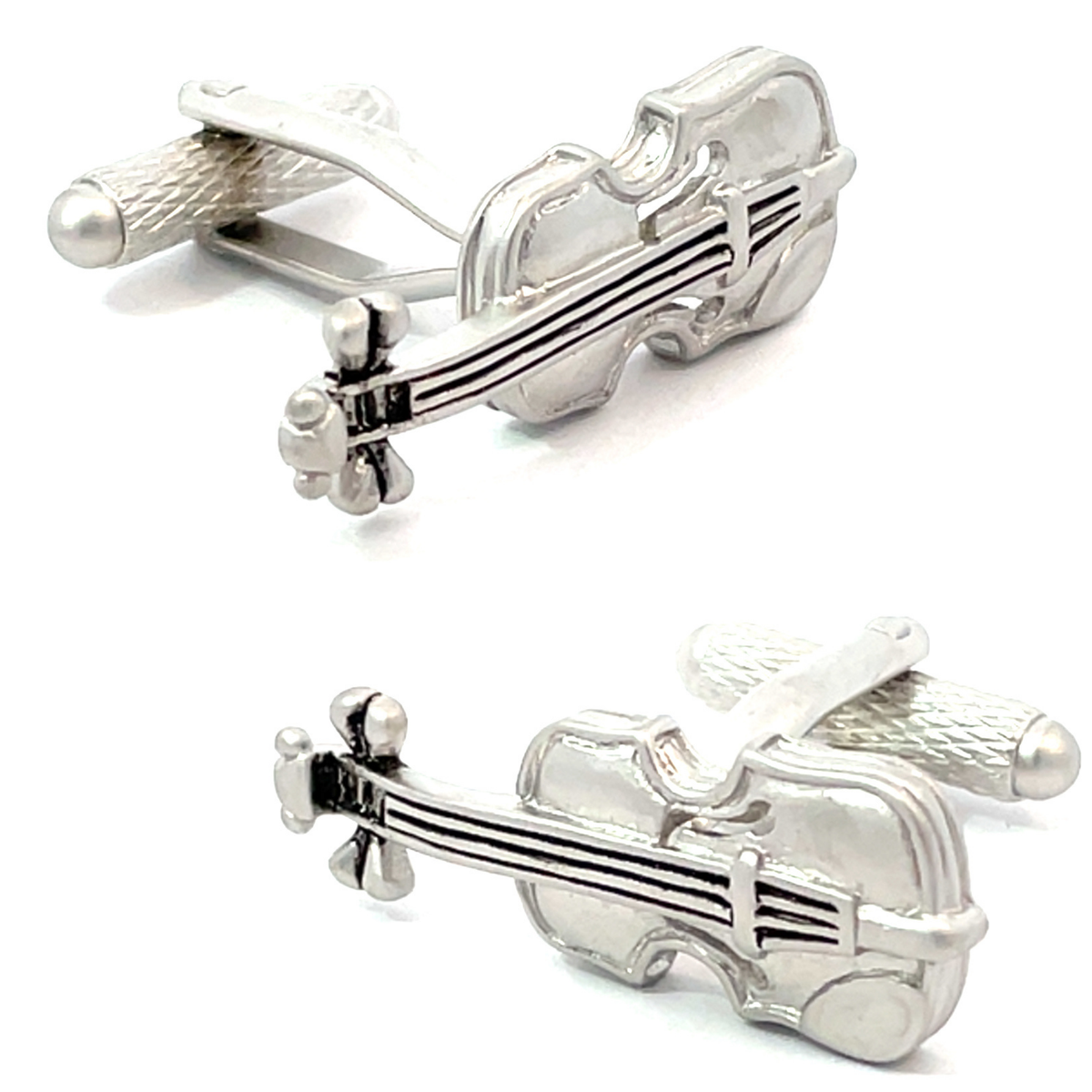 Violin with Strings Cufflinks