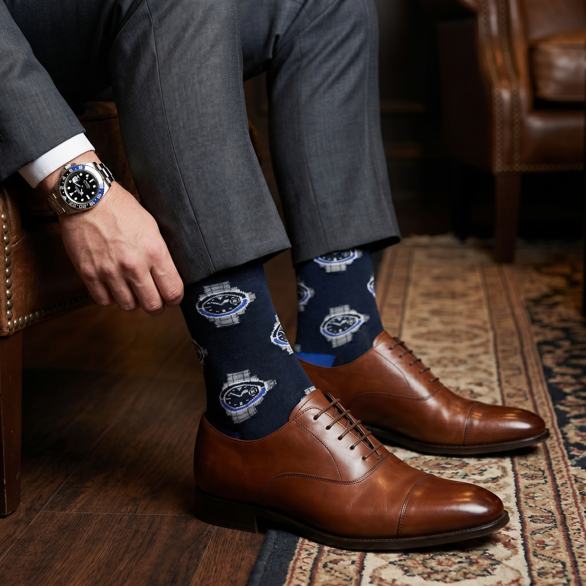 GMT II Batman Watch Socks by Dapper Roo