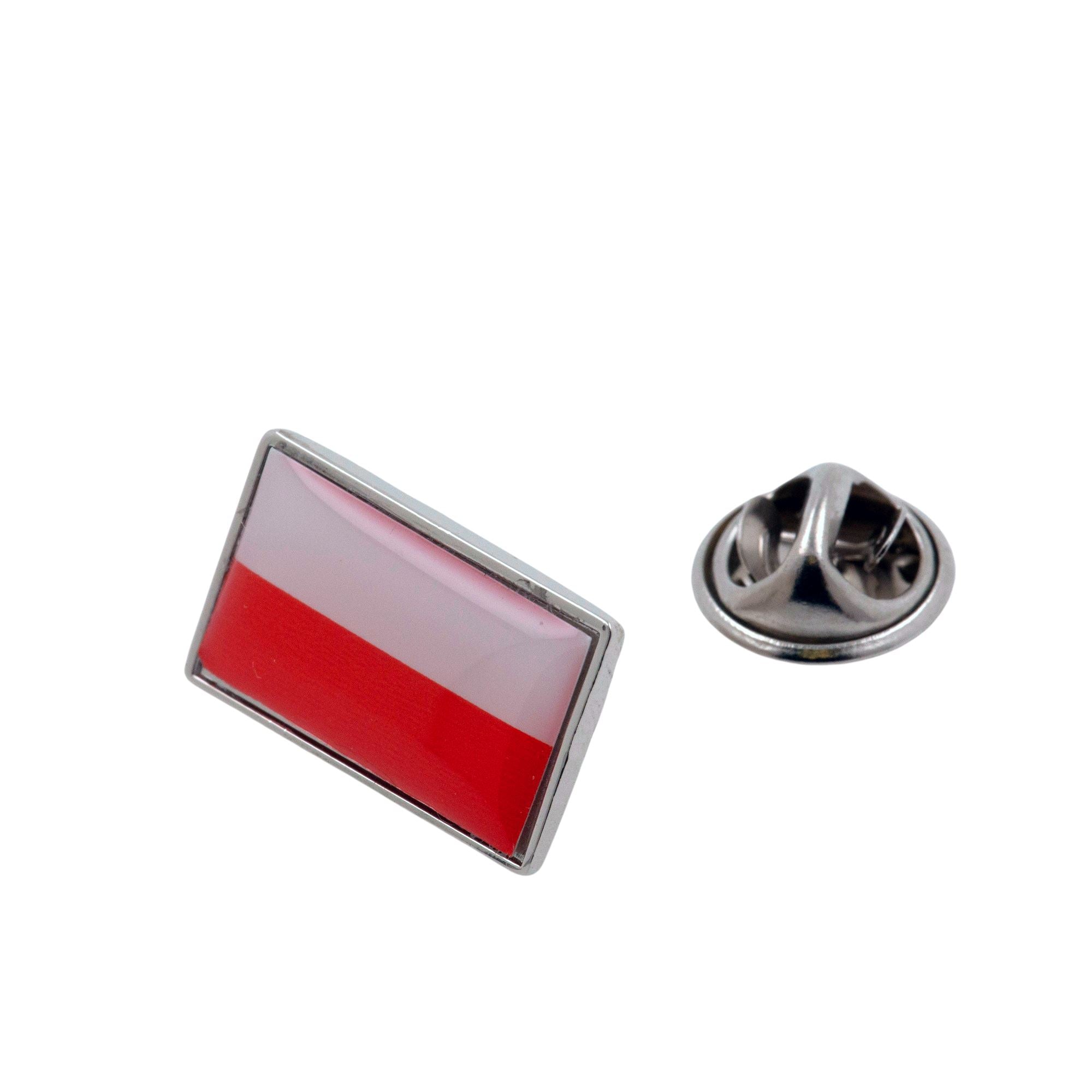 Flag of Poland Lapel Pin Lapel Pin Clinks