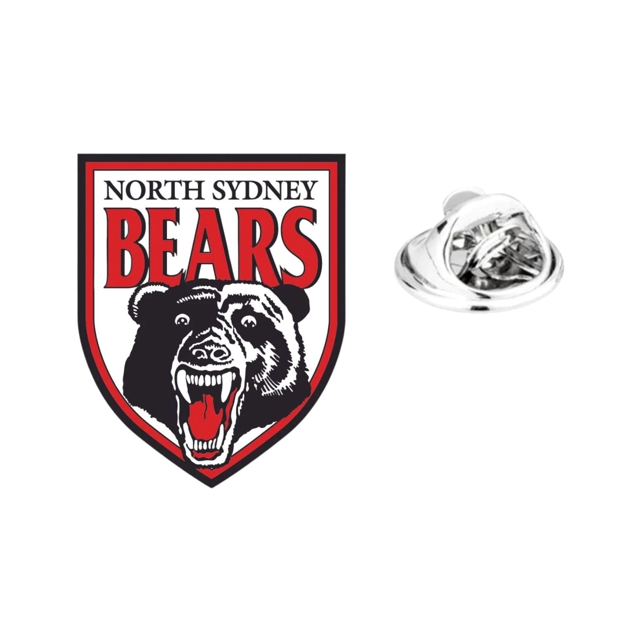 North Sydney Bears Heritage NRL Pin Lapel Pin Clinks Default