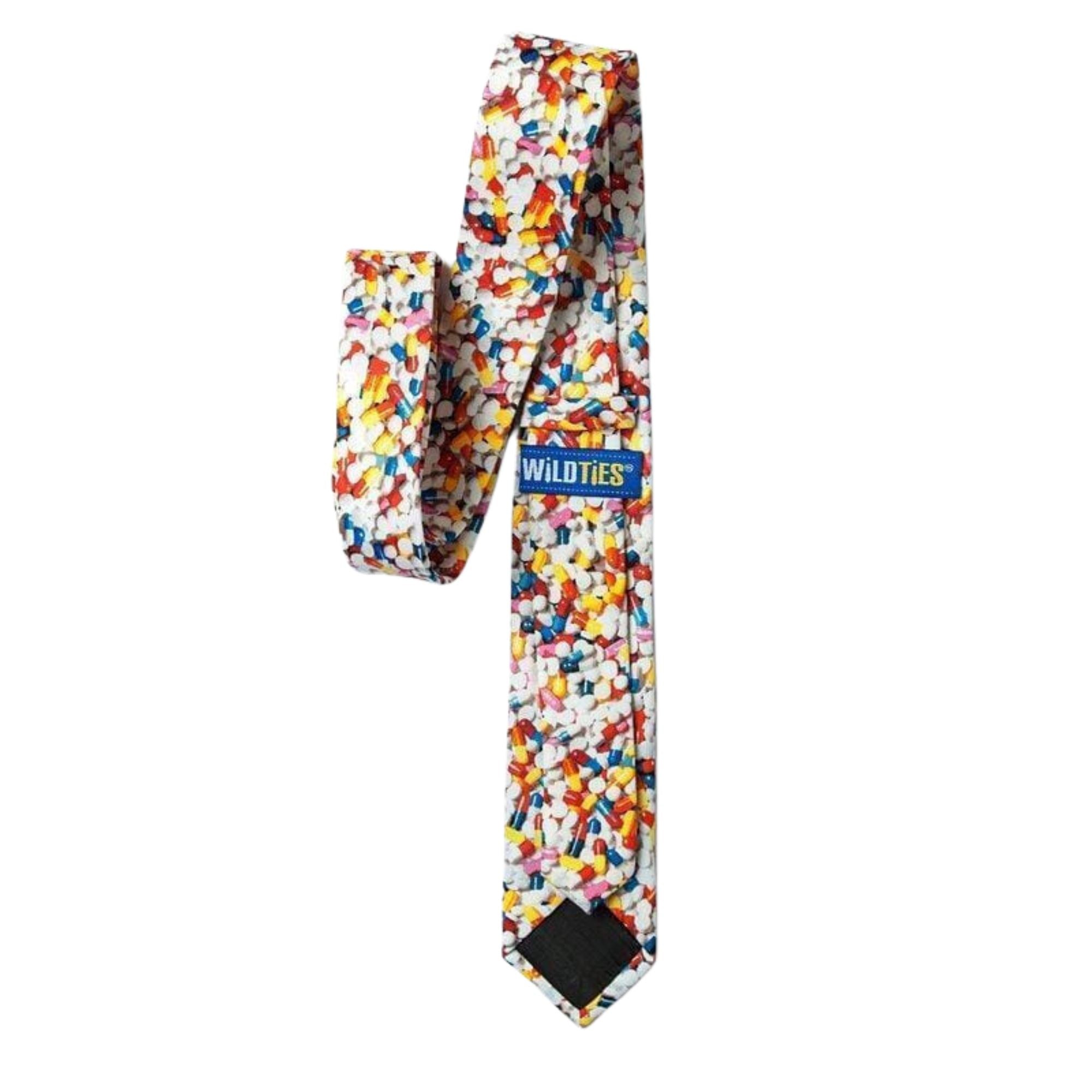 Pill Poppin' Skinny Tie Ties Clinks Australia