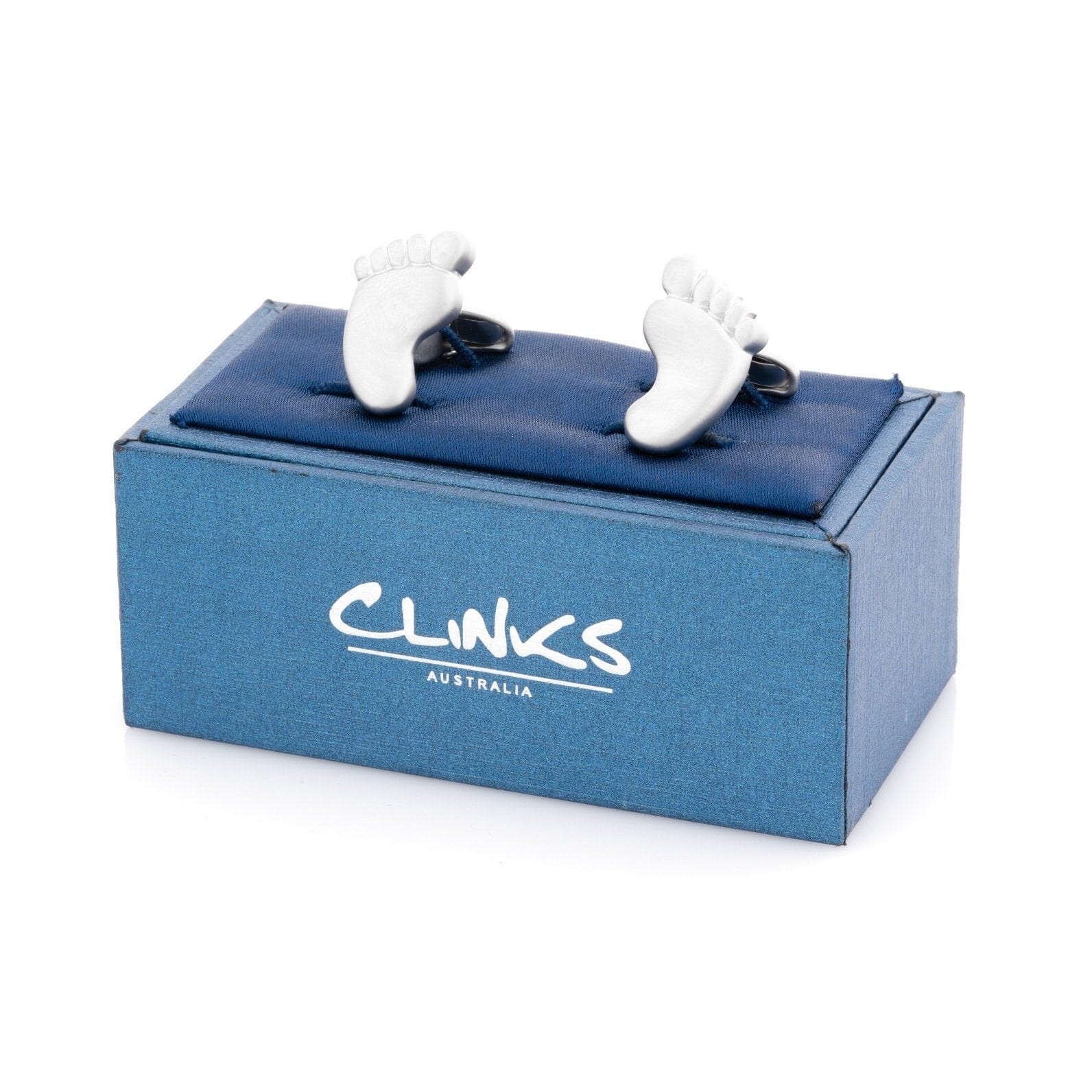Baby Feet Cufflinks Silver Cufflinks Clinks Australia
