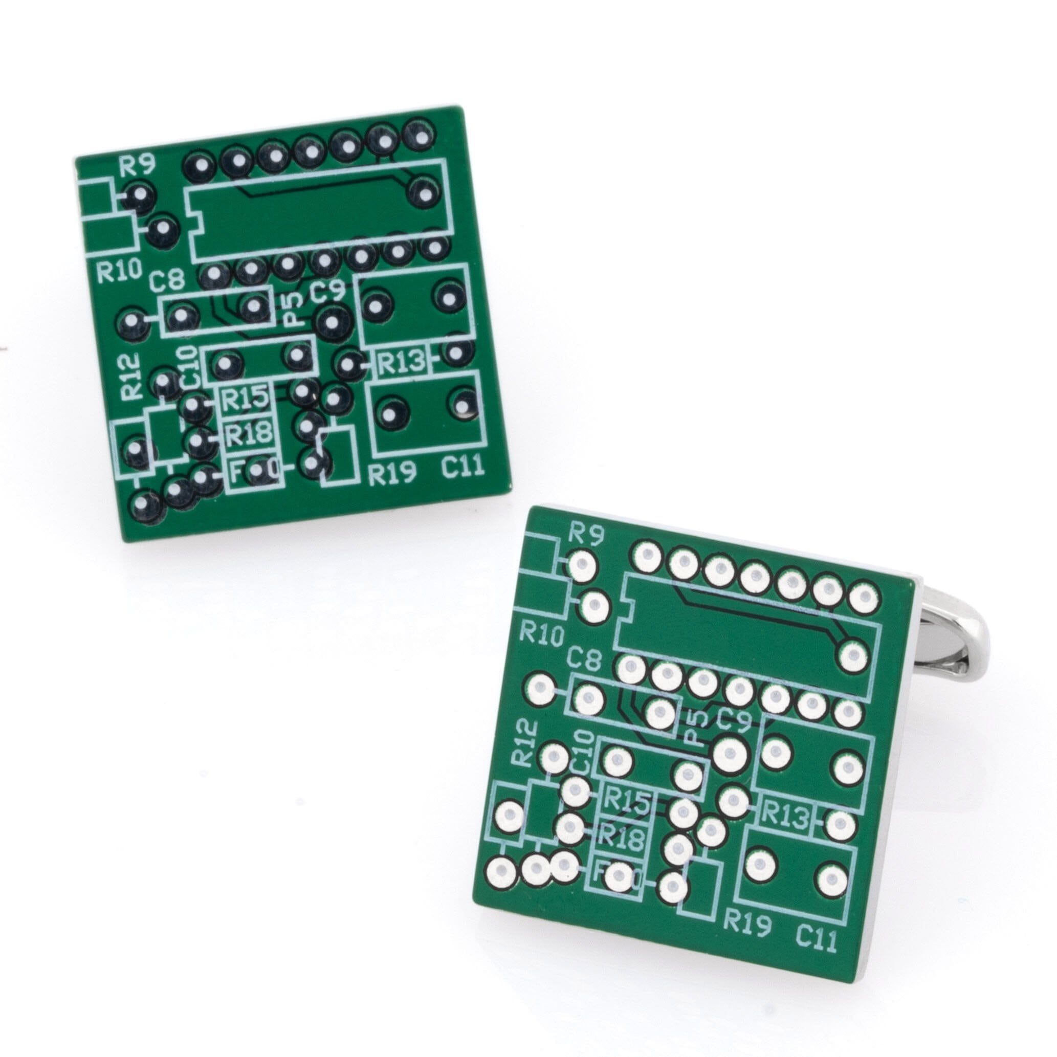 Circuit Board Cufflinks Novelty Cufflinks Clinks Australia Circuit Board Cufflinks