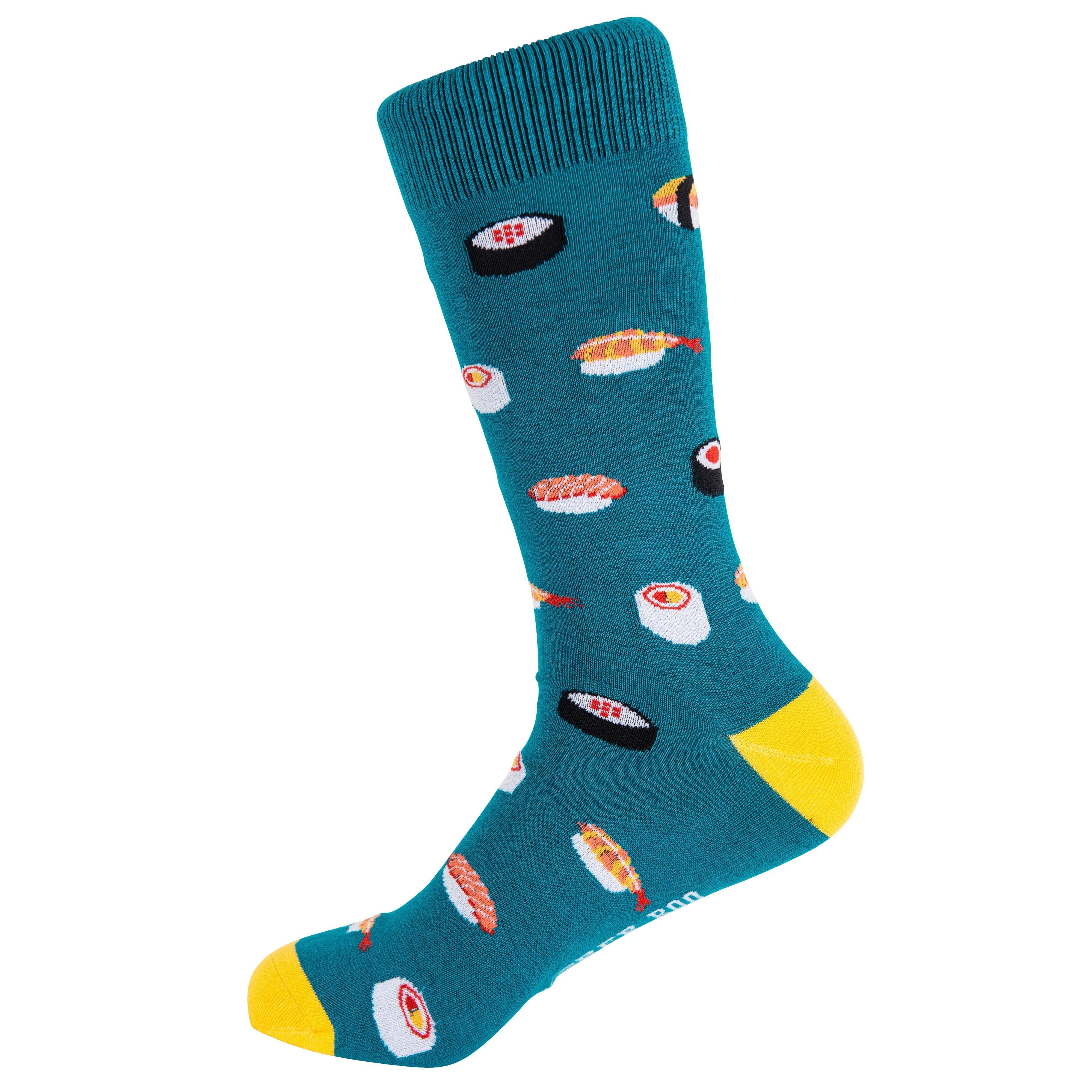 Succulent Sushi Bamboo Socks by Dapper Roo Socks Dapper Roo Default