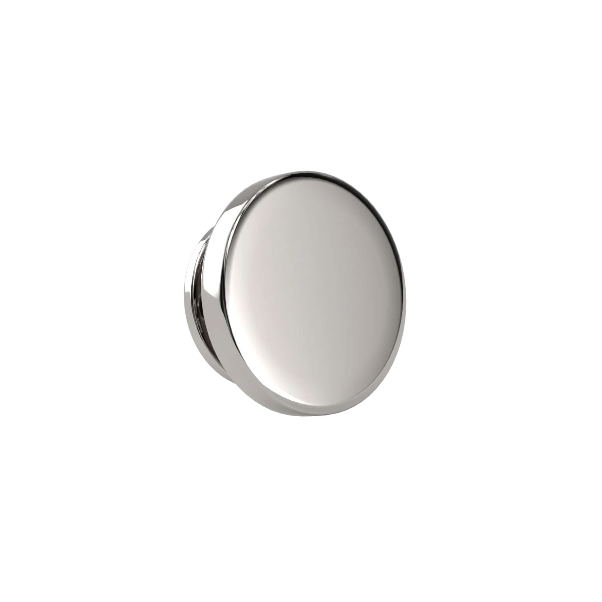 Round Silver Engravable Lapel Pin Lapel Pin Clinks Default