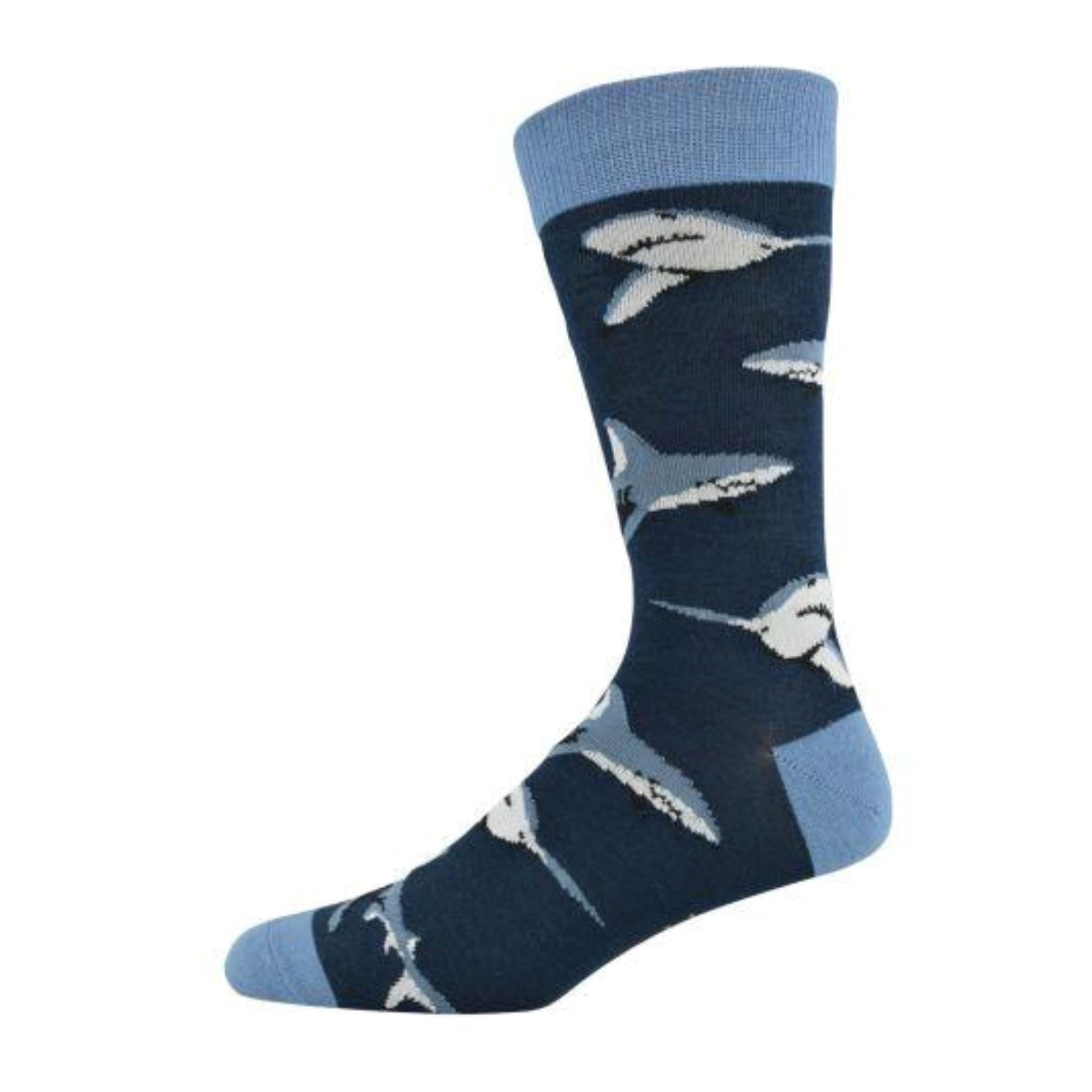 Mens Shark Sock Socks Bamboozld Default