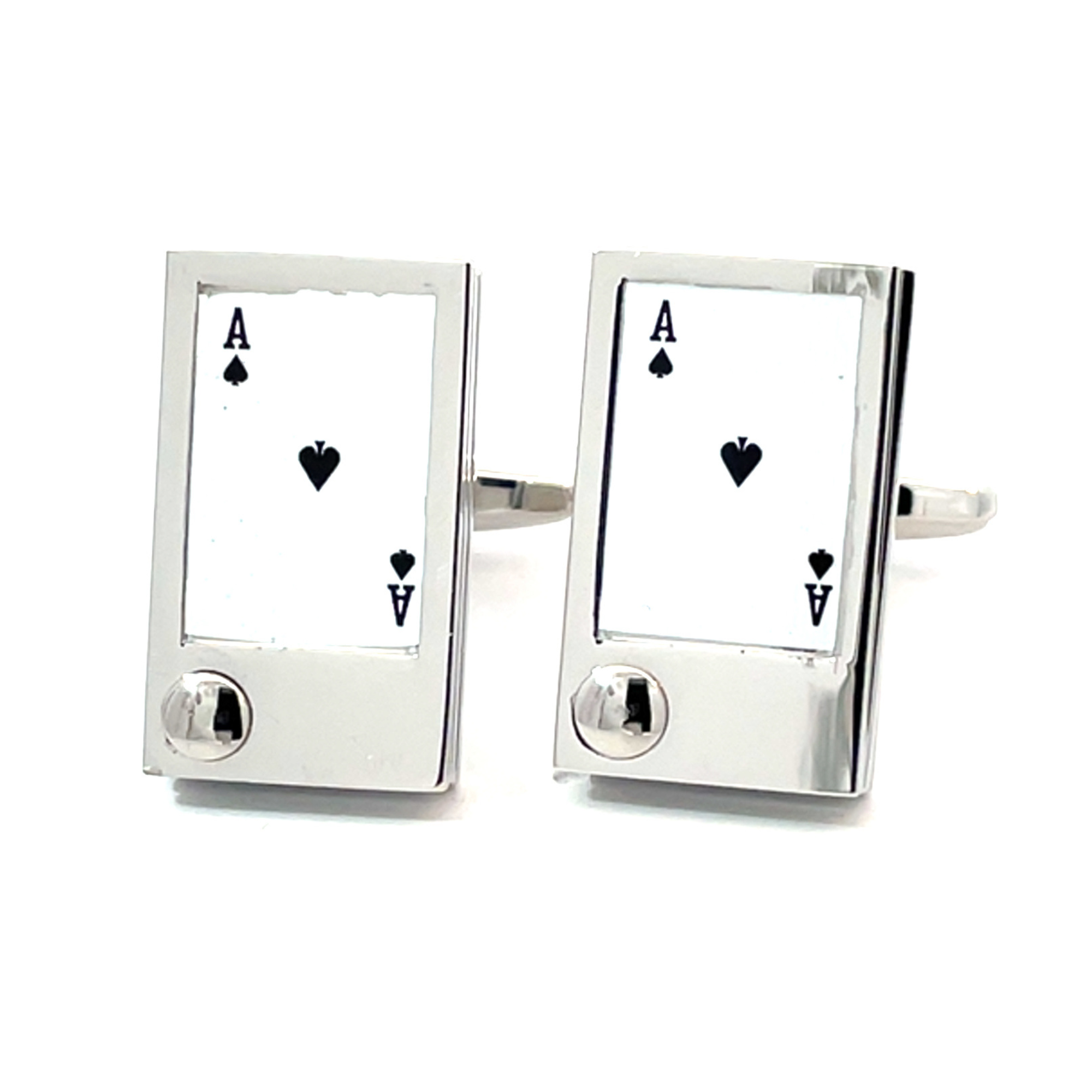 "Flip Out" Playing Cards Cufflinks