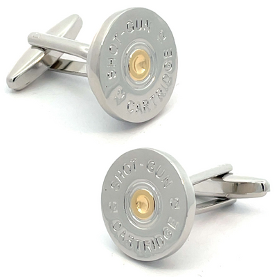 Shotgun Cartridge Cap Cufflinks
