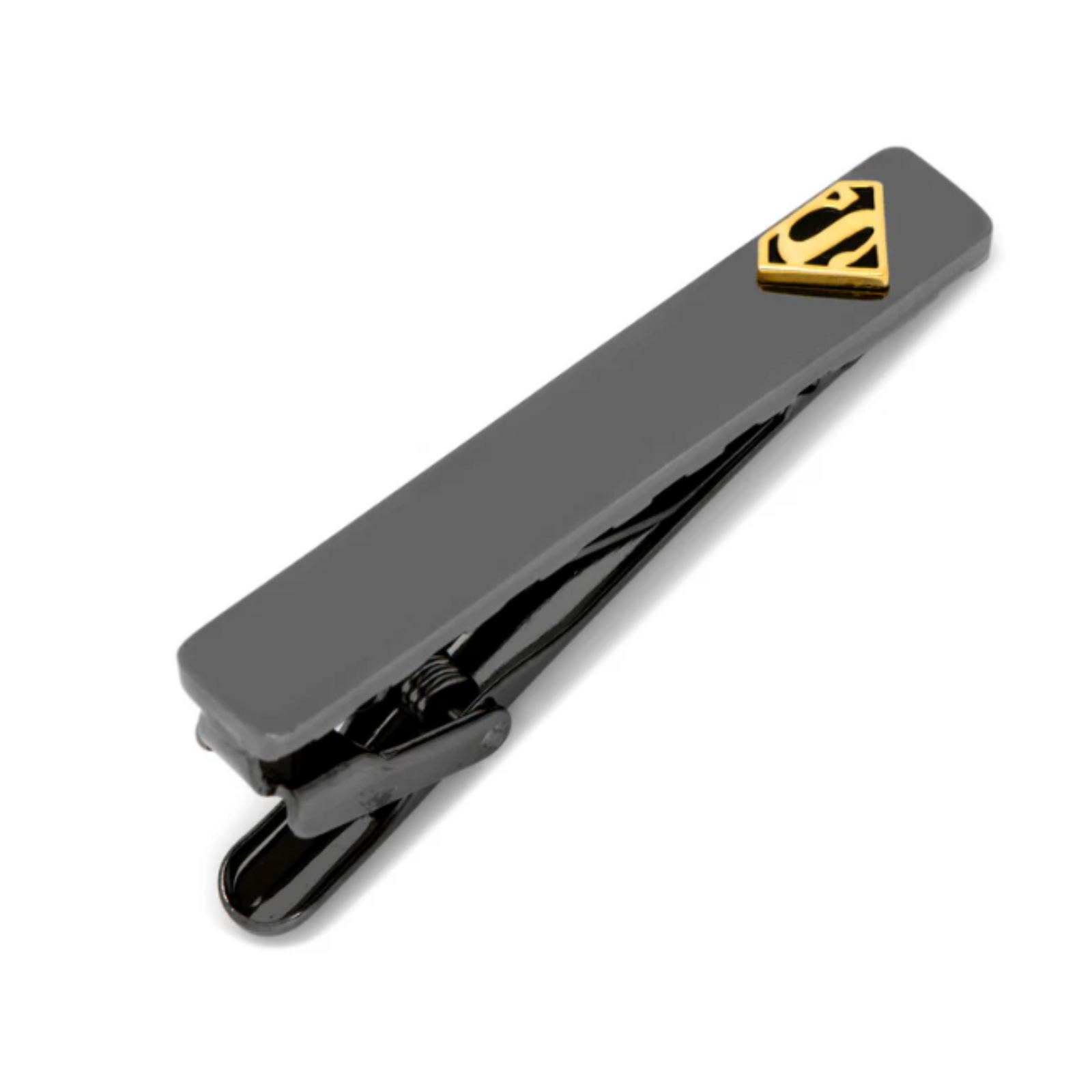 DC Superman Black and Gold Tie Clip