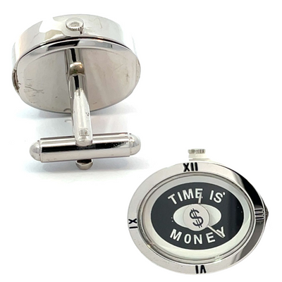 Time is Money Cufflinks