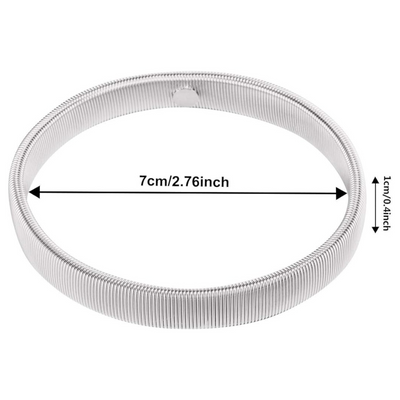 Arm Band Sleeve Holder in Silver