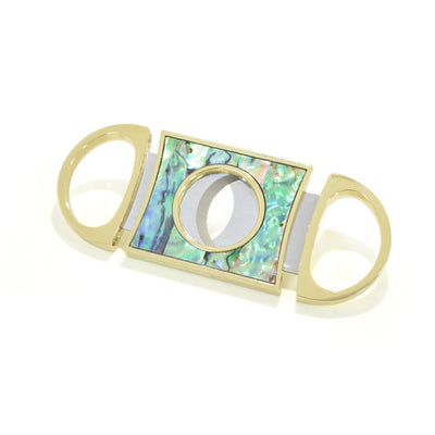 Gold and Shell Cigar Cutter