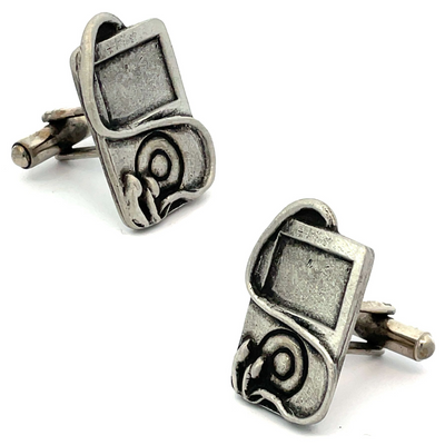 Pewter iPod-style Cufflinks