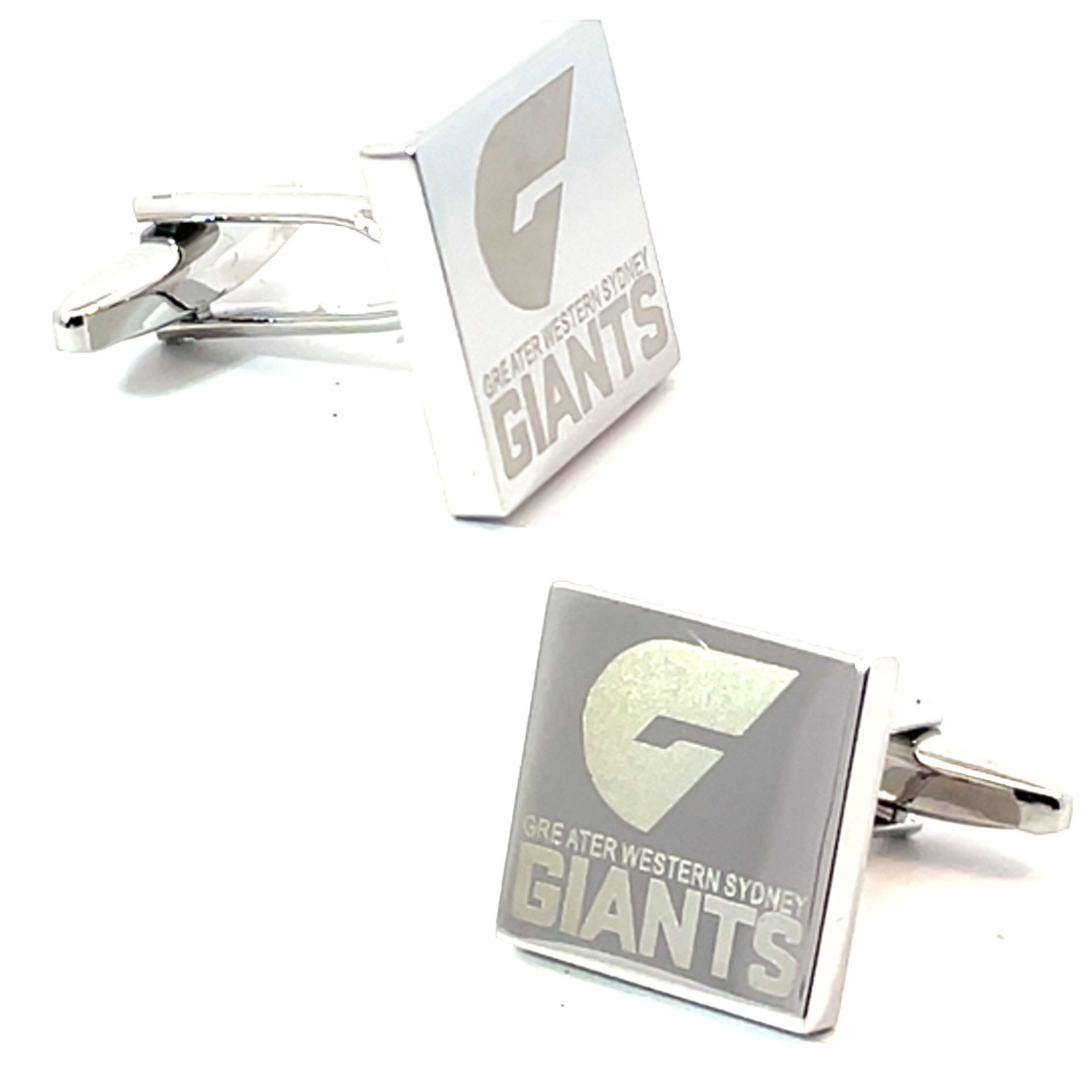 Silver Greater Western Sydney Giants Cufflinks