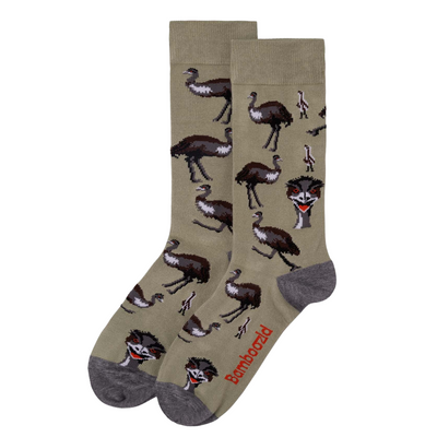 Mens Emu Bamboo Socks