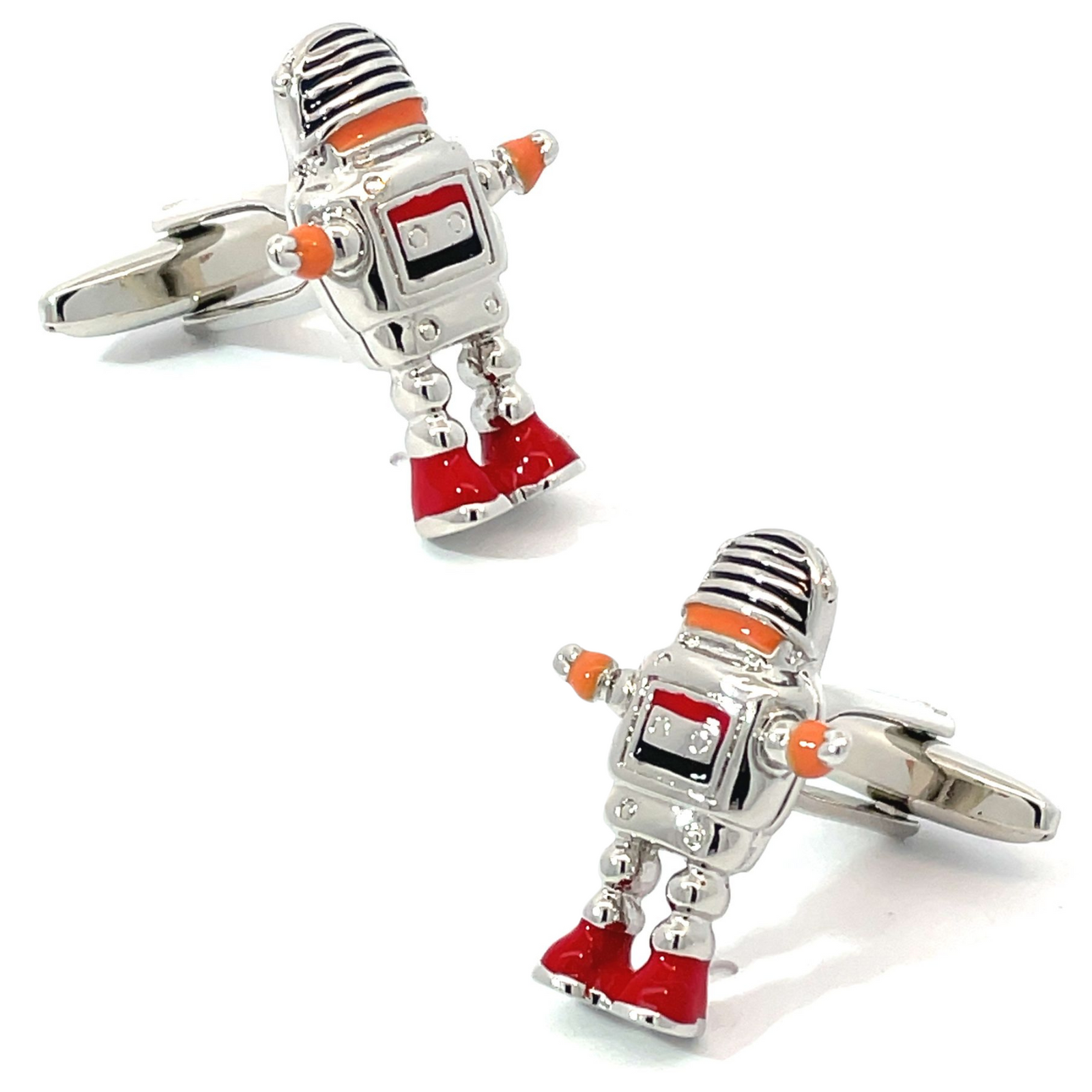 Retro Robot Cufflinks