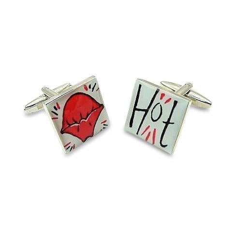 Hot Lips 2 Cufflinks