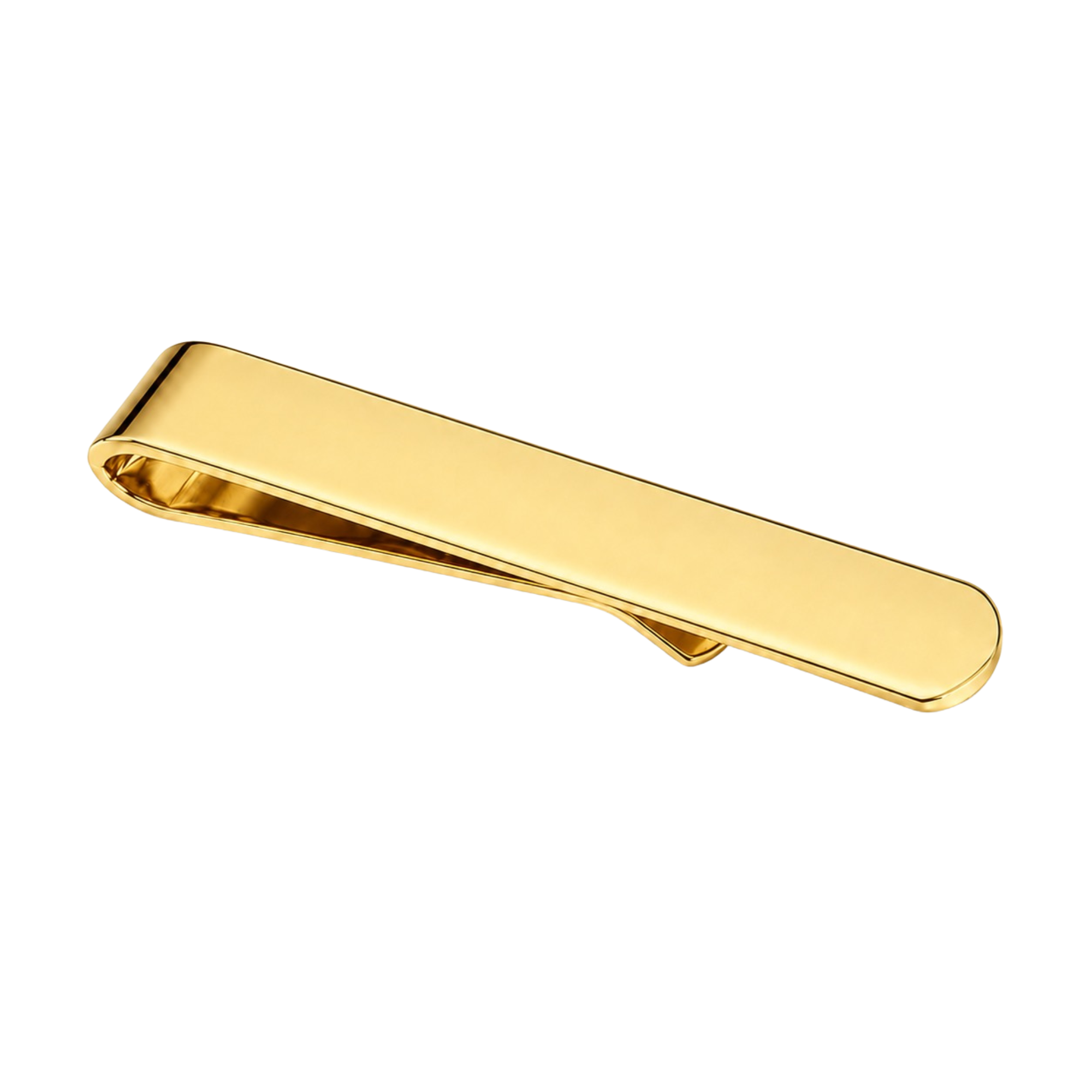 Engravable Tie Bars Curved End (Blank)