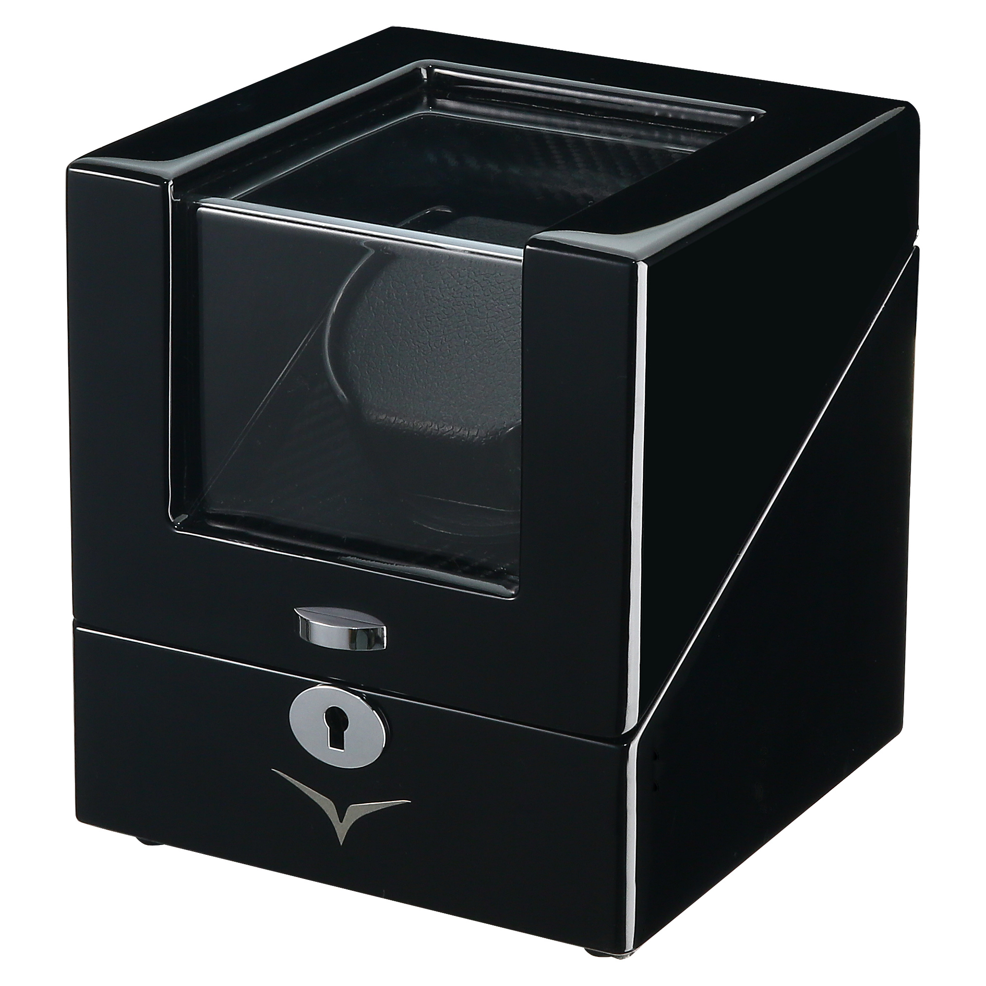 Seconds - Waratah Watch Winder Box for 1 Watch in Black (I)