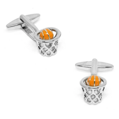 Basketball Hoop Cufflinks