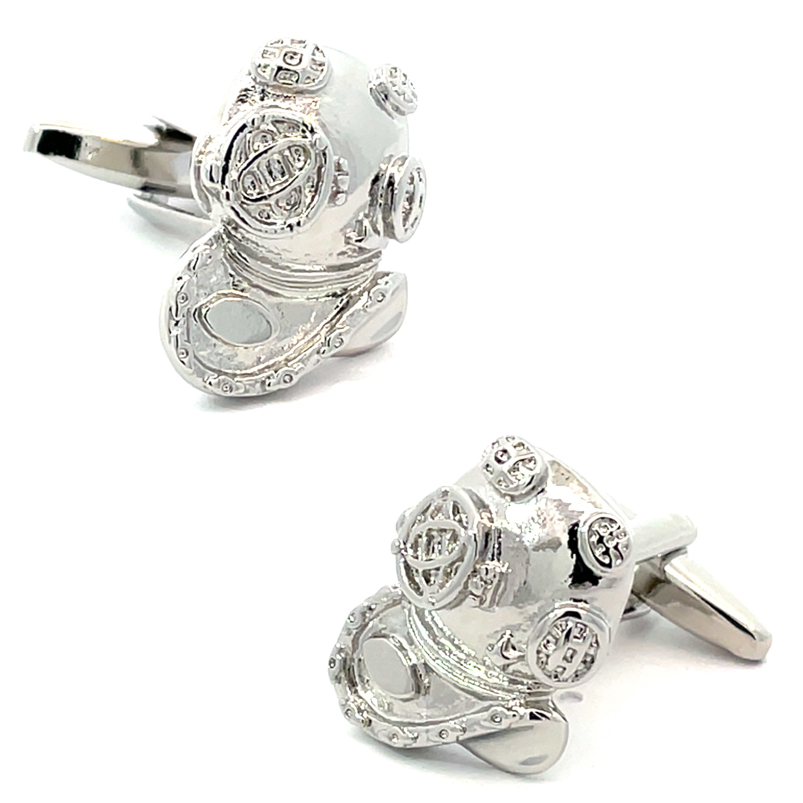 Diver's Helmet Cufflinks