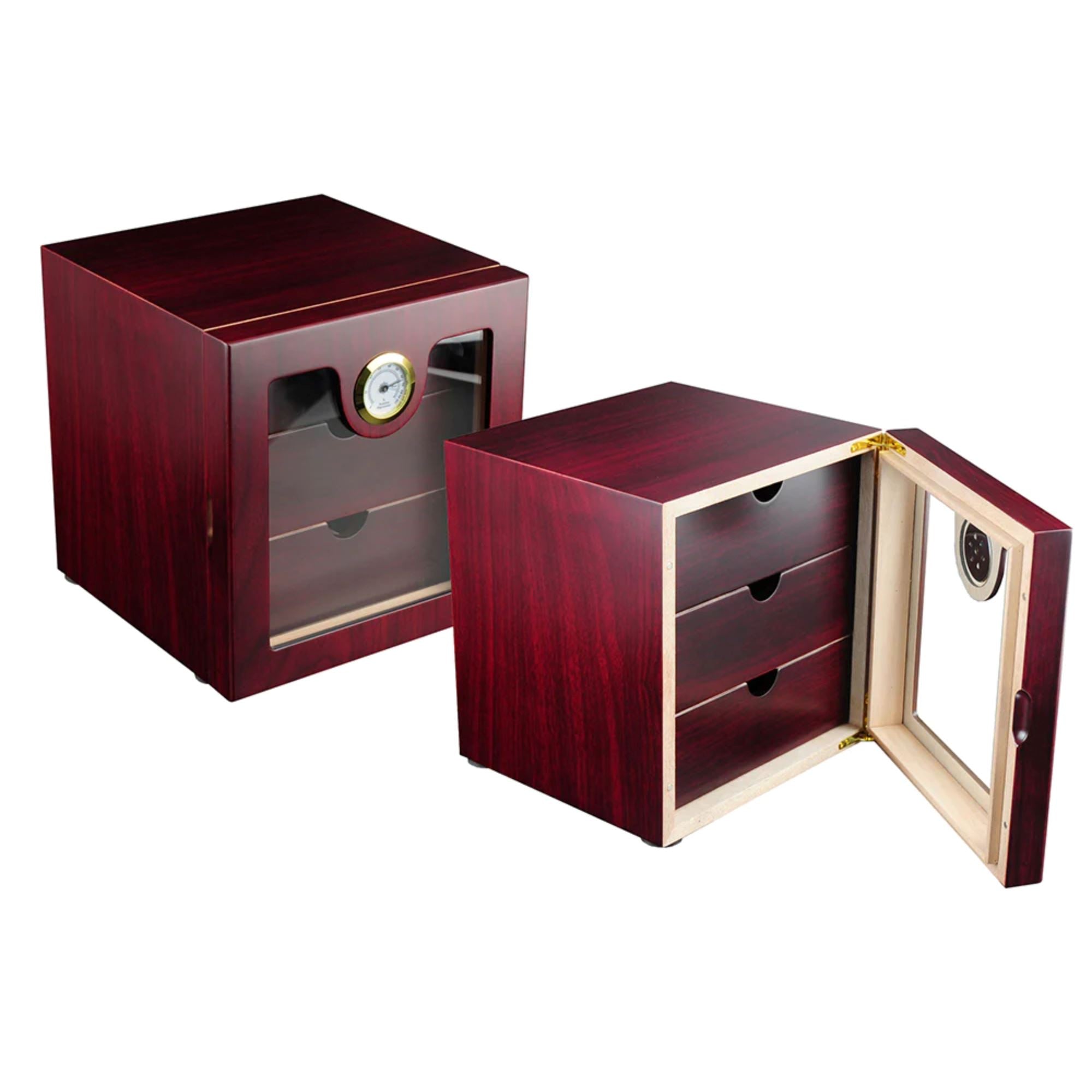 75 CT Bubinga Cigar Humidor Wooden Cabinet for Cigars Cigar Boxes Clinks Australia 