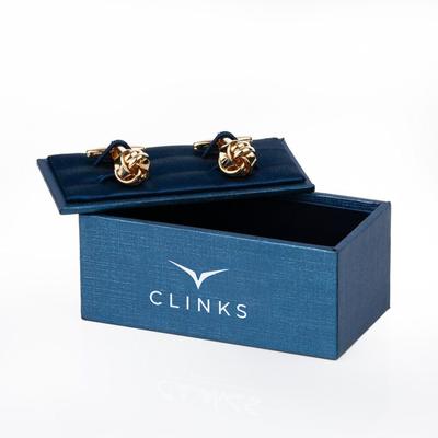 Gold Knot Cufflinks