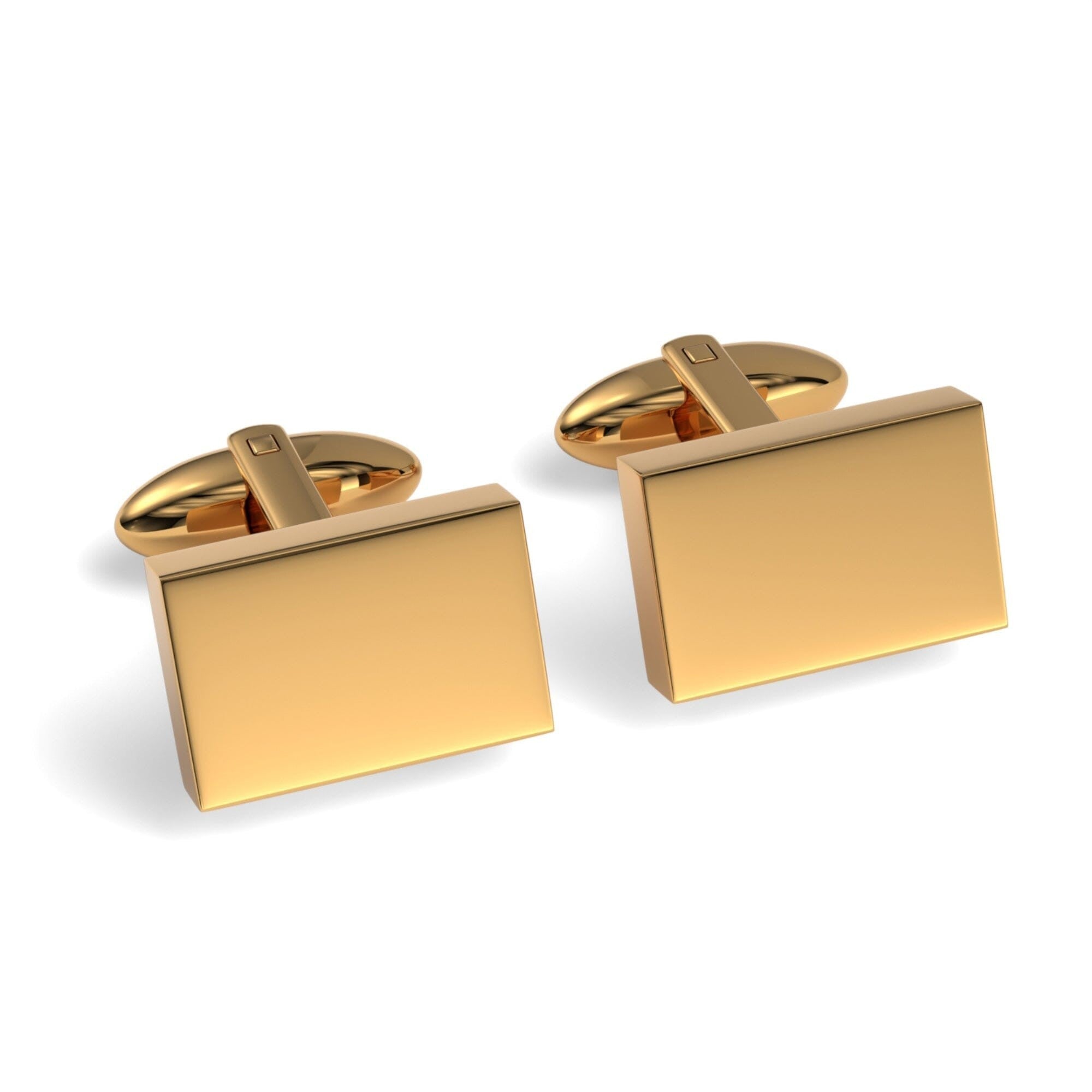 Rectangle Engravable Cufflinks (Blank)