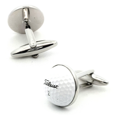 Domed Golf Ball Cufflinks