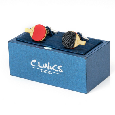 Ping Pong Table Tennis Cufflinks