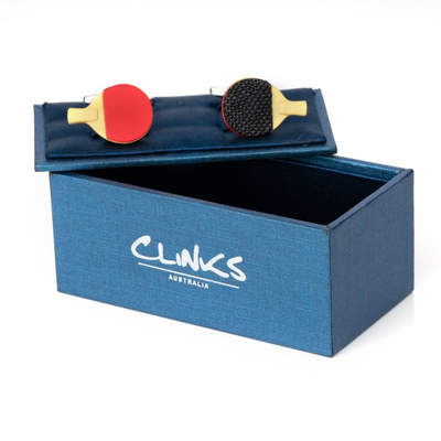 Ping Pong Table Tennis Cufflinks