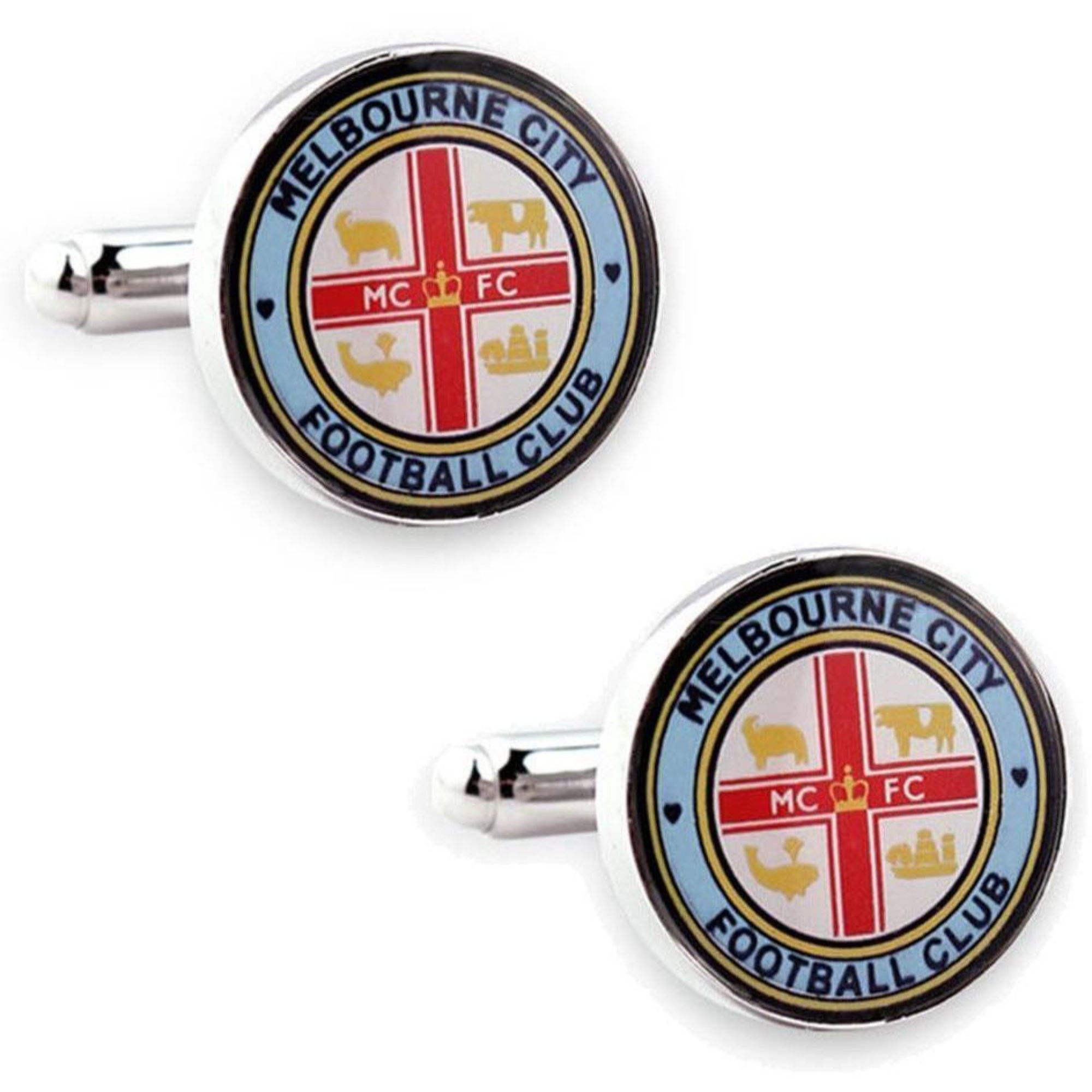 Melbourne City FC A-League Football Cufflinks