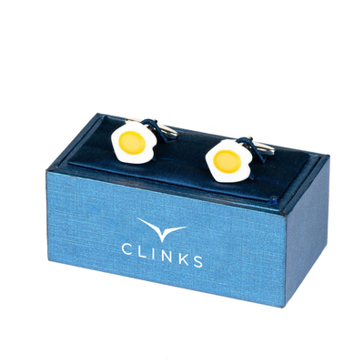 Fried Egg Cufflinks