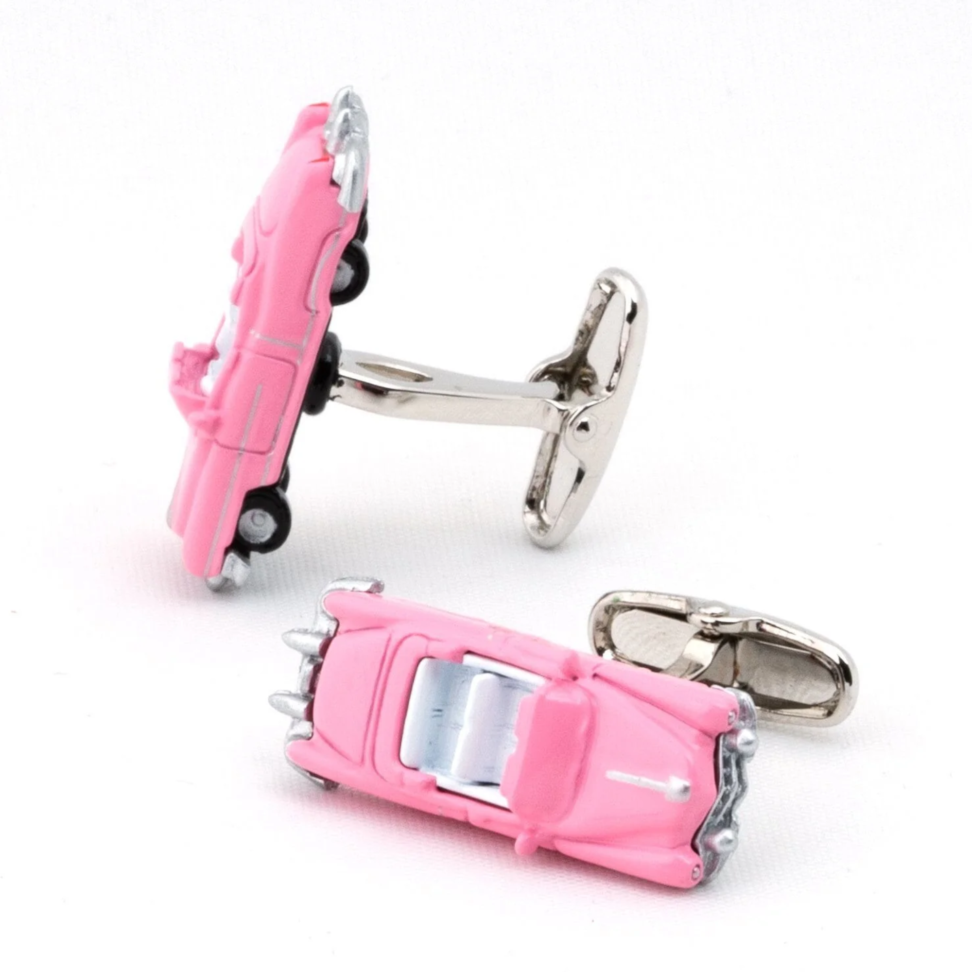 Pink Cadillac Cufflinks