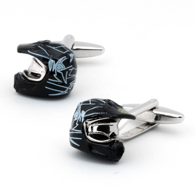 Motocross Helmet Cufflinks