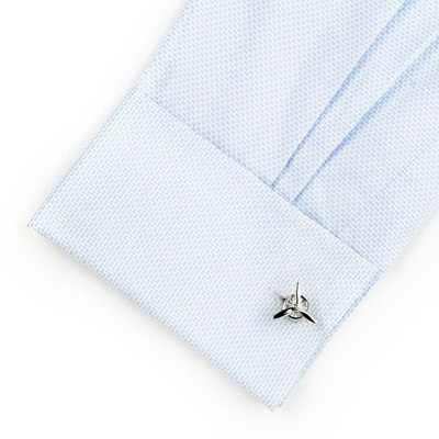 Aeroplane Propeller Cufflinks