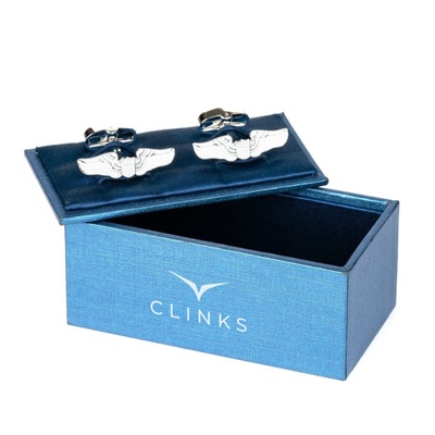 Pilot Wings Aviation Insignia Cufflinks