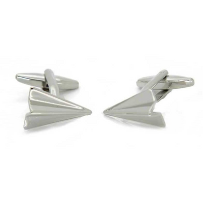 Paper Plane Cufflinks