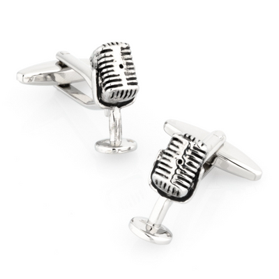 Microphone Cufflinks