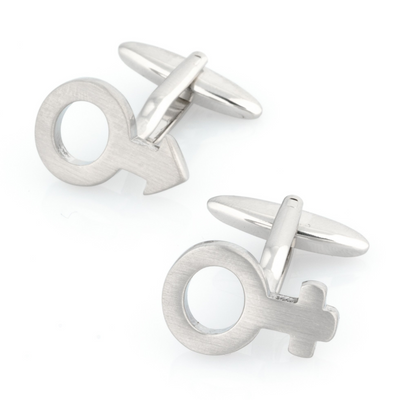 Male and Female Gender Symbol Cufflinks