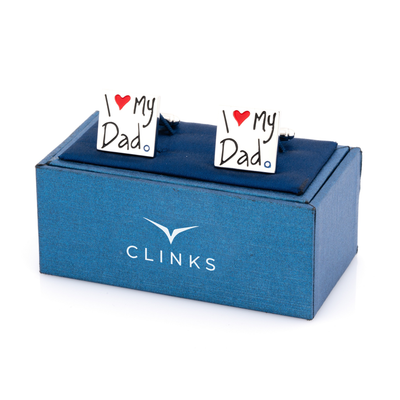 I Love My Dad Cufflinks