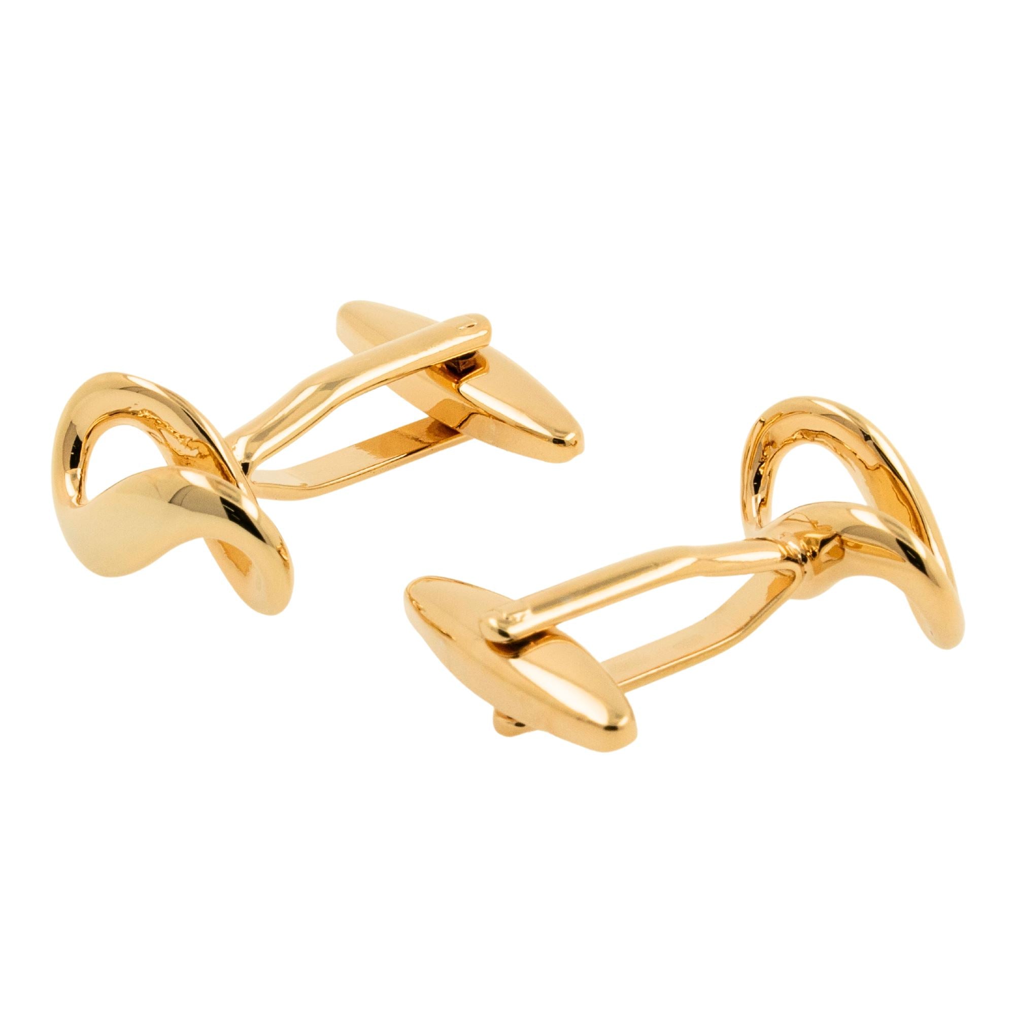 Gold Infinity Symbol Cufflinks Novelty Cufflinks Clinks Australia 