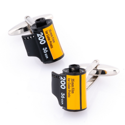 35mm Film Roll Cufflinks