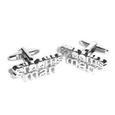 Groomsman cut-out style Wedding Cufflinks